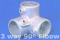 3 way 90† elbow