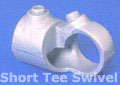 Short tee swivel